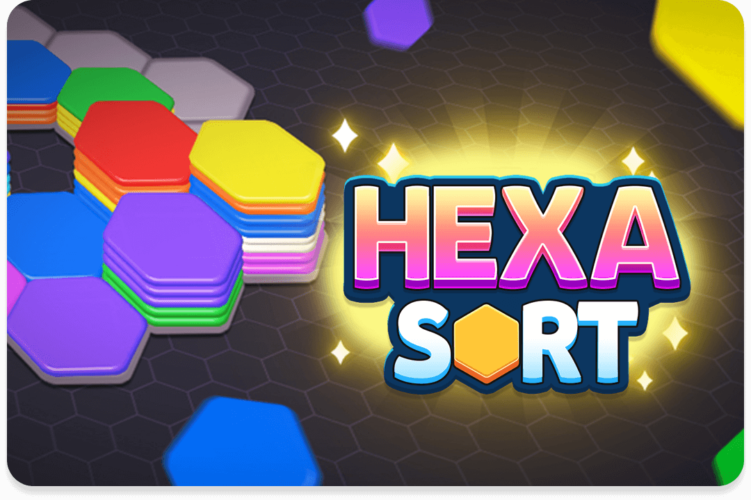 Get Hooked on Hexa Sort at GamesDonut.com!