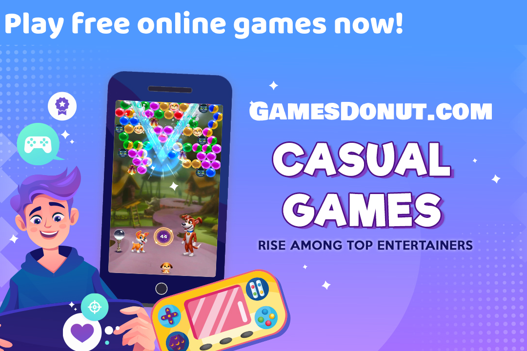 Play Free Online Games: The Fun Starts Now at GamesDonut.com!