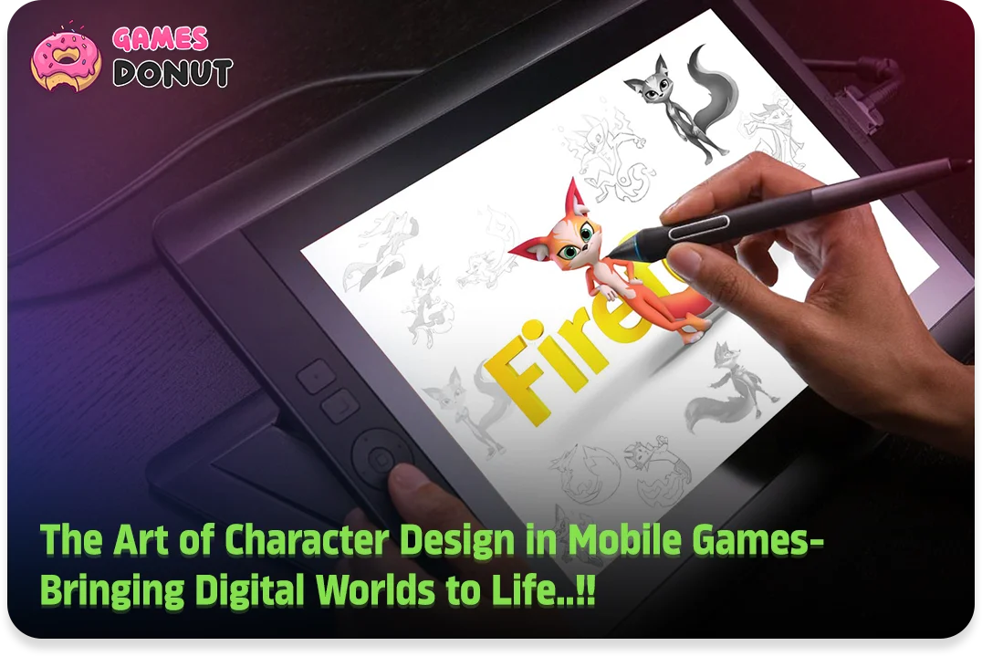The Art of Character Design in Mobile Games : Bringing Digital Worlds to Life..!!