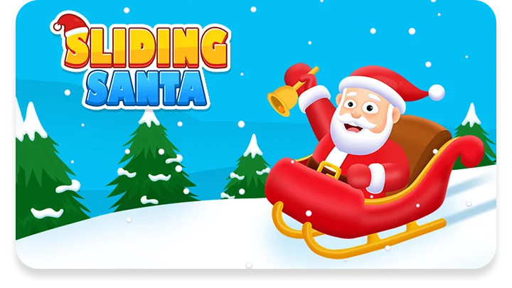Sliding Santa