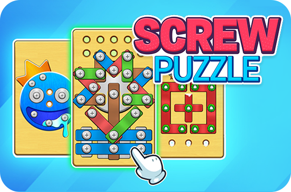 Screw Puzzle: Nut & Bolt