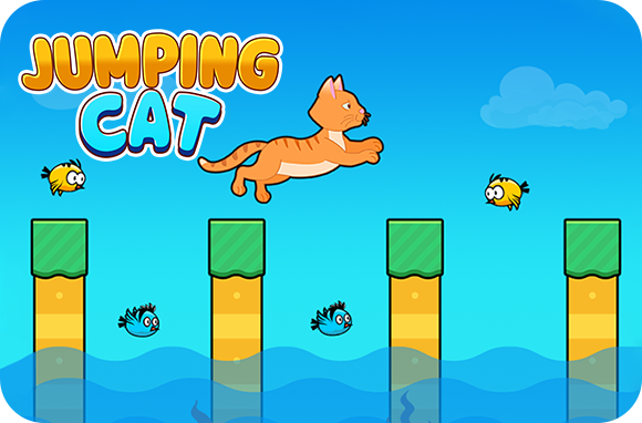 Jumping Cat