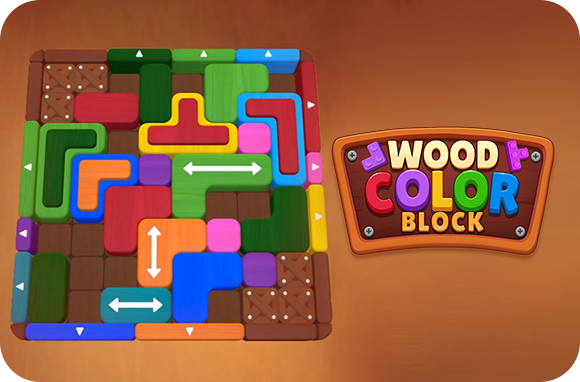 Wood Color Block