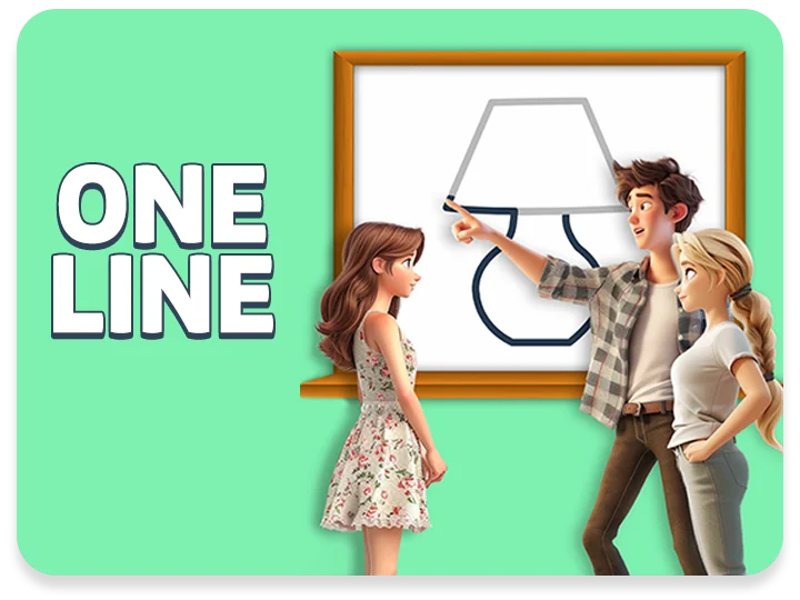 One Line: Drawing Puzzle Game
