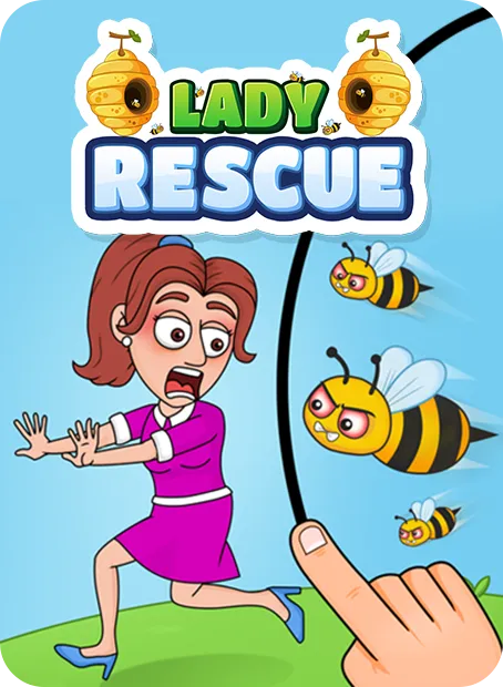 Lady Rescue: Draw to Save