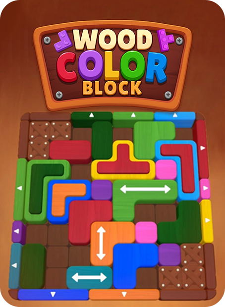 Wood Color Block